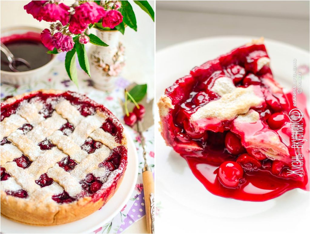 вишневый пирог рецепт