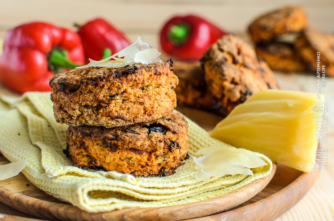 Закусочные английские сконы (несладкие)