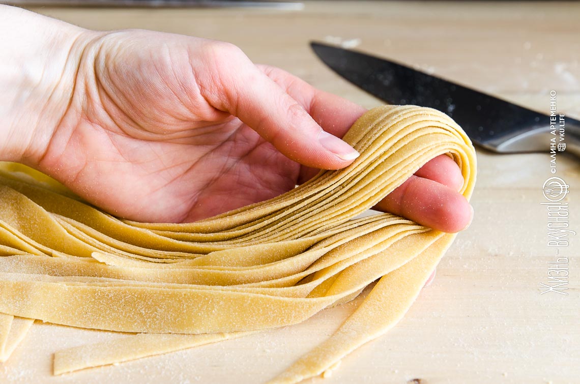 Домашняя итальянская паста