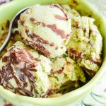 мятно-шоколадное мороженое