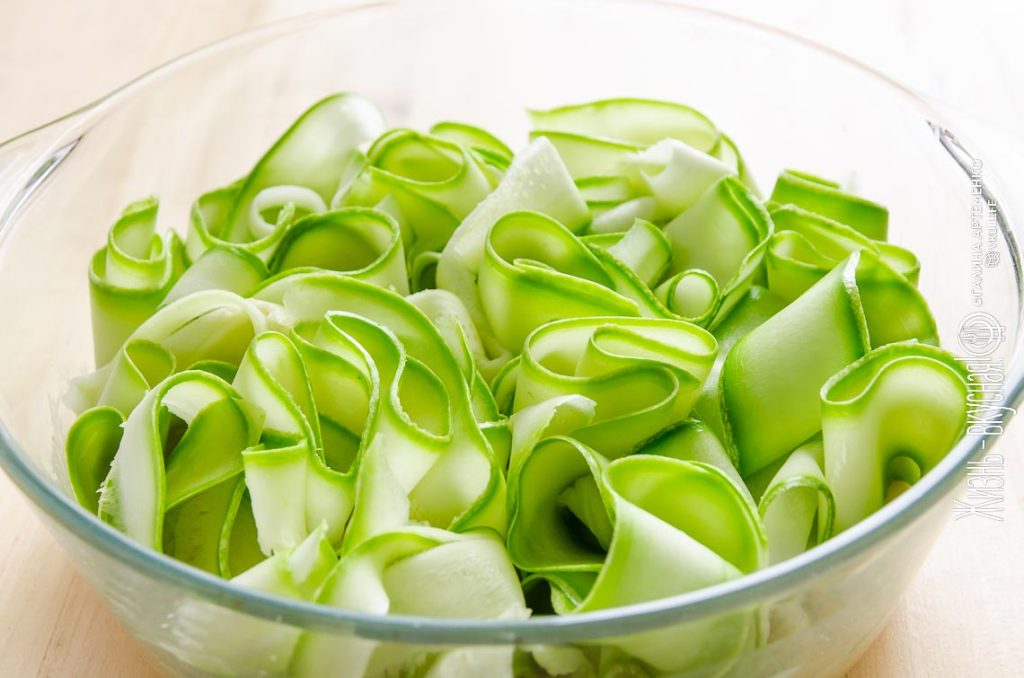 омлет с кабачками