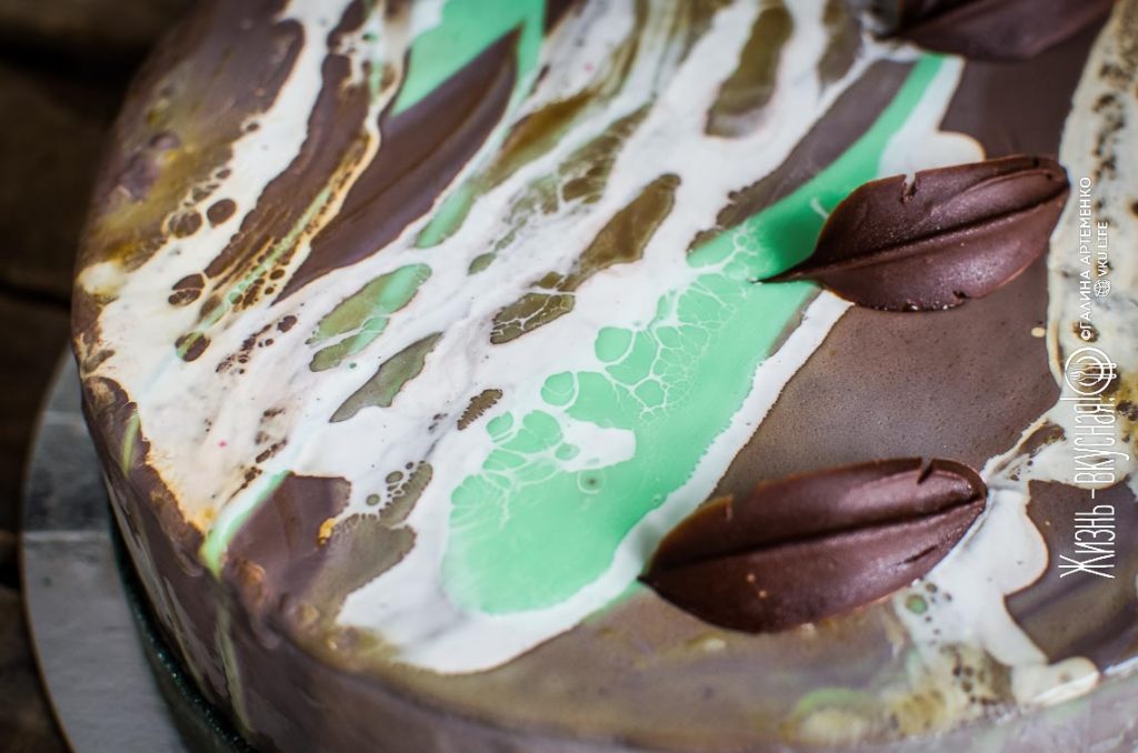 шоколадный муссовый торт