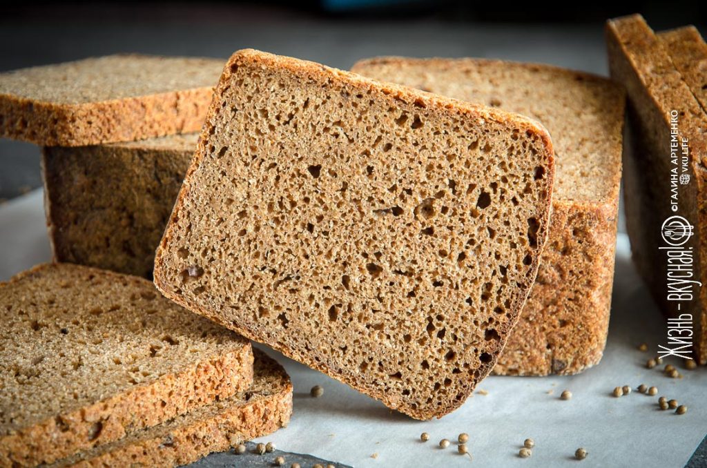 хлеб на остатках закваски