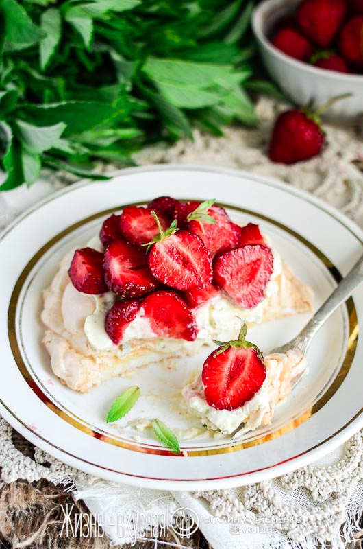 пирожное павлова рецепт