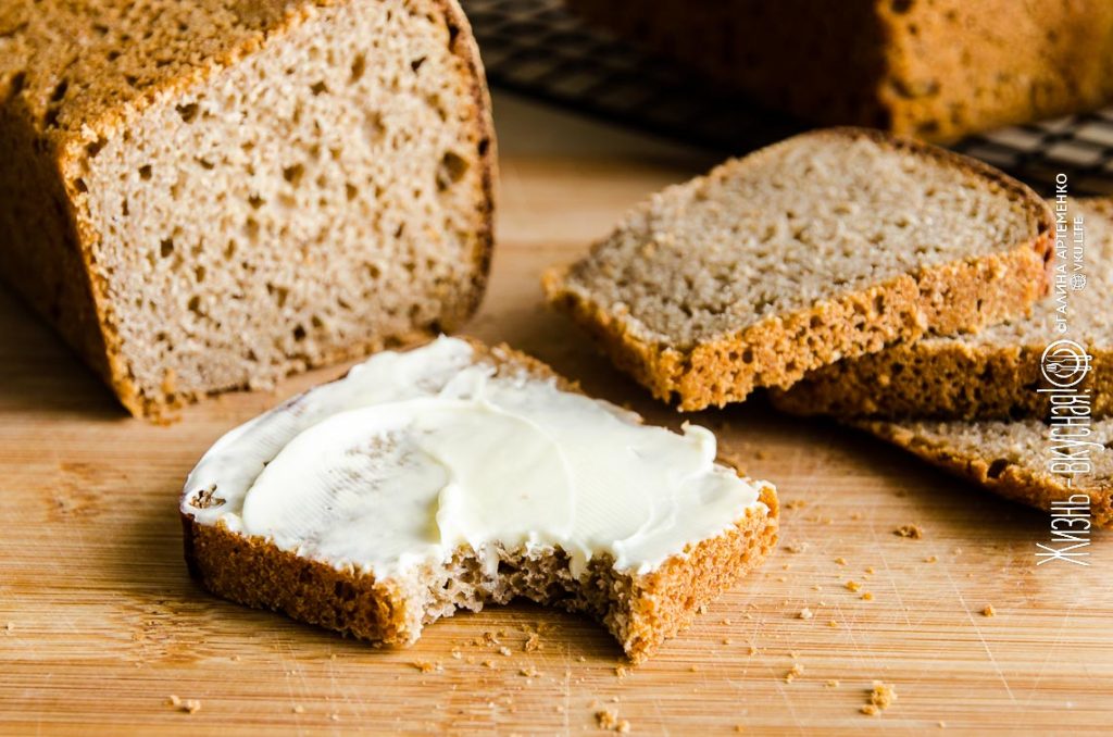 ржано-пшеничный хлеб на закваске