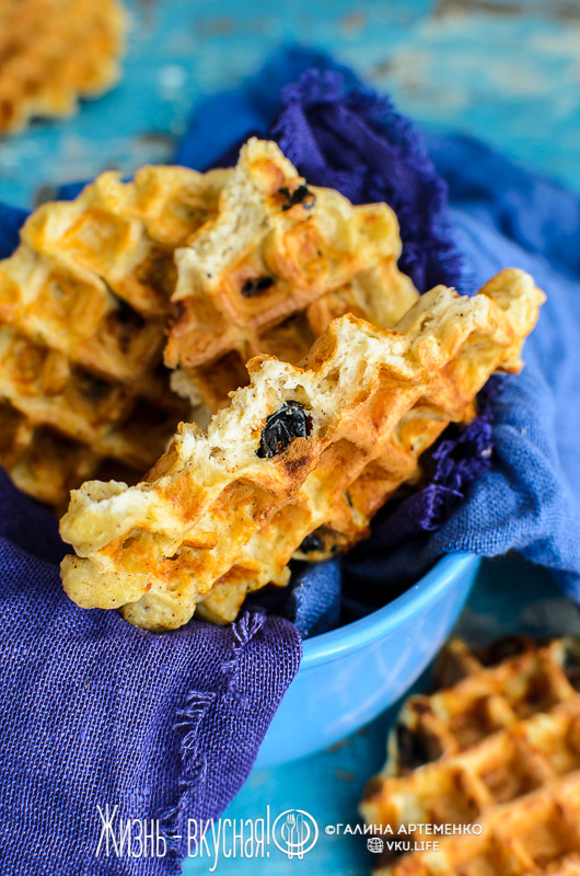 пп вафли из творога