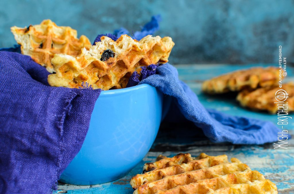 вафли из творога