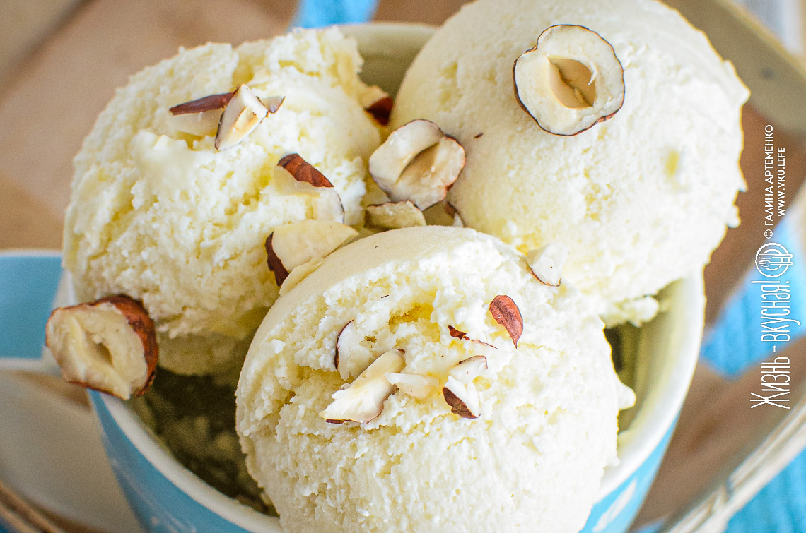 Легкое мороженое из дыни