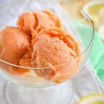 мороженое сорбет папайя лайм