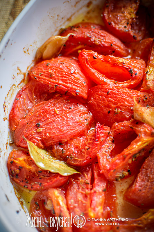 печеные помидоры в духовке