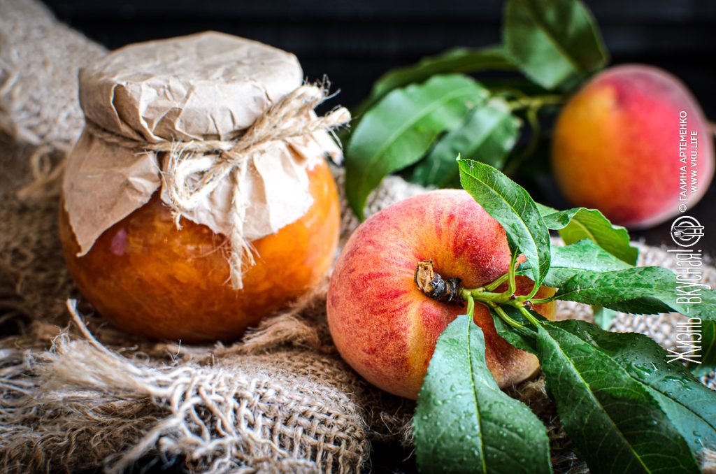 персиковое варенье