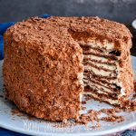 торт с творожным кремом рецепт с фото