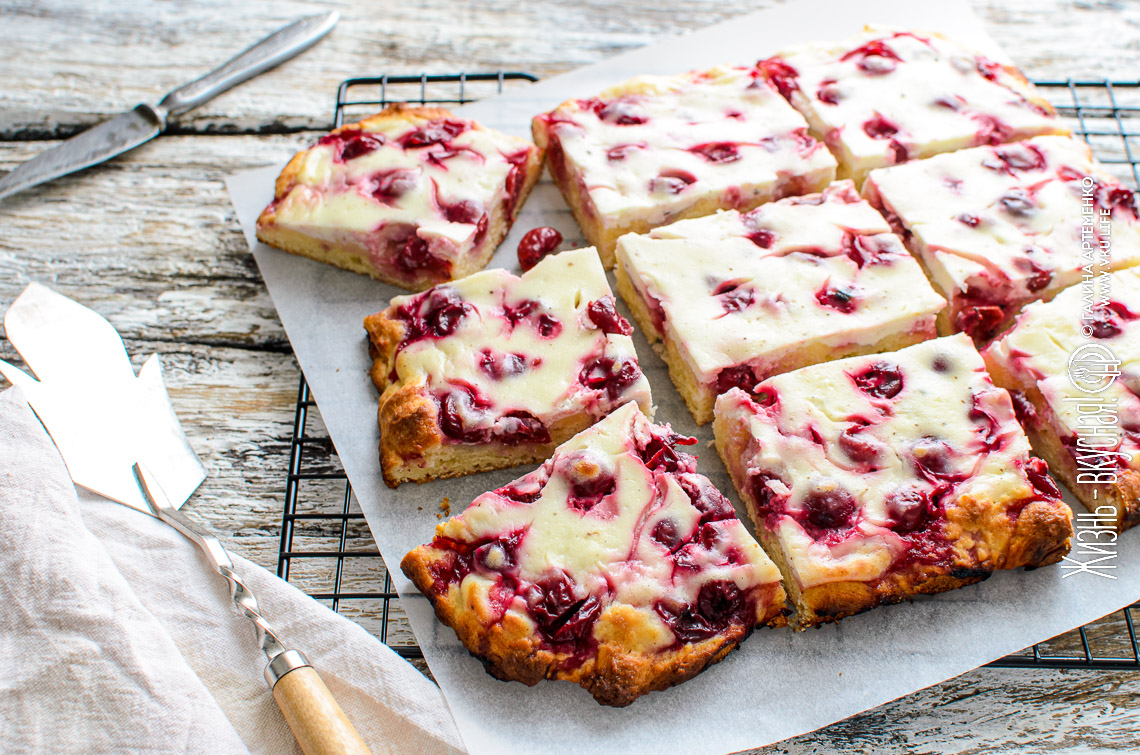 Нежный пирог «Вишневый пай»