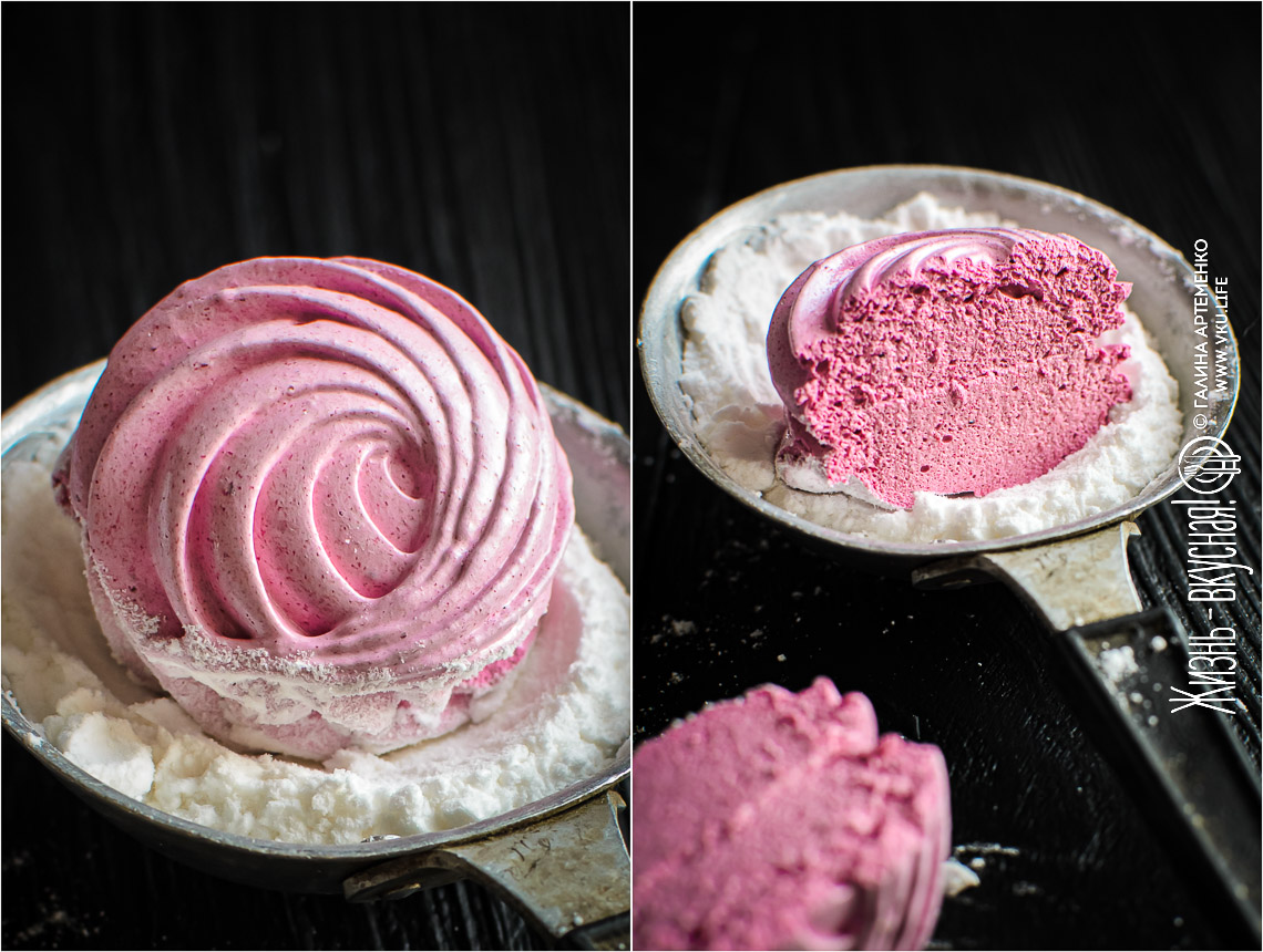 Зефир из сливы с кардамоном