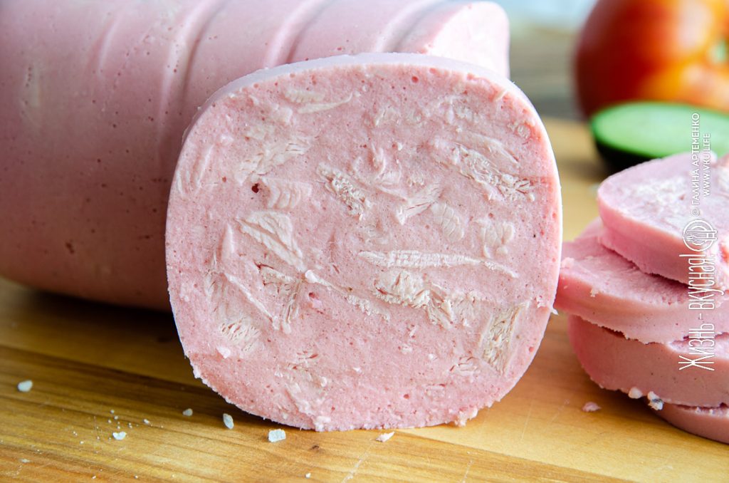 колбаса в бутылке