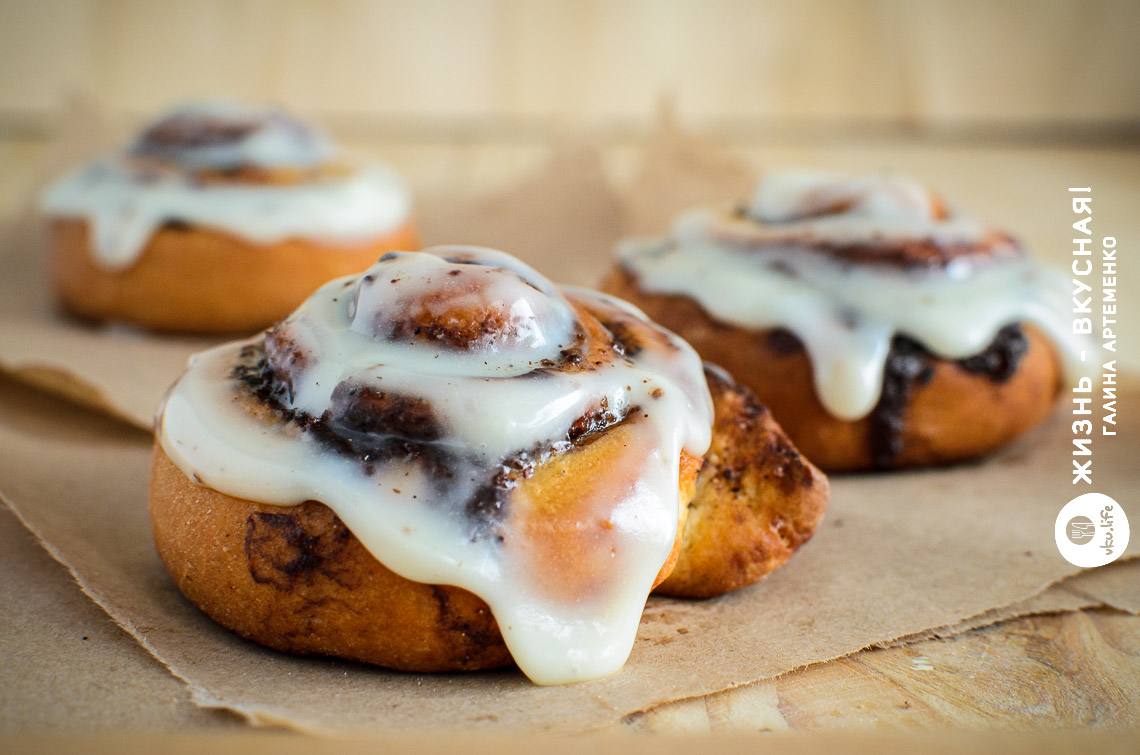 Домашние Синнабоны (Cinnabon rolls)