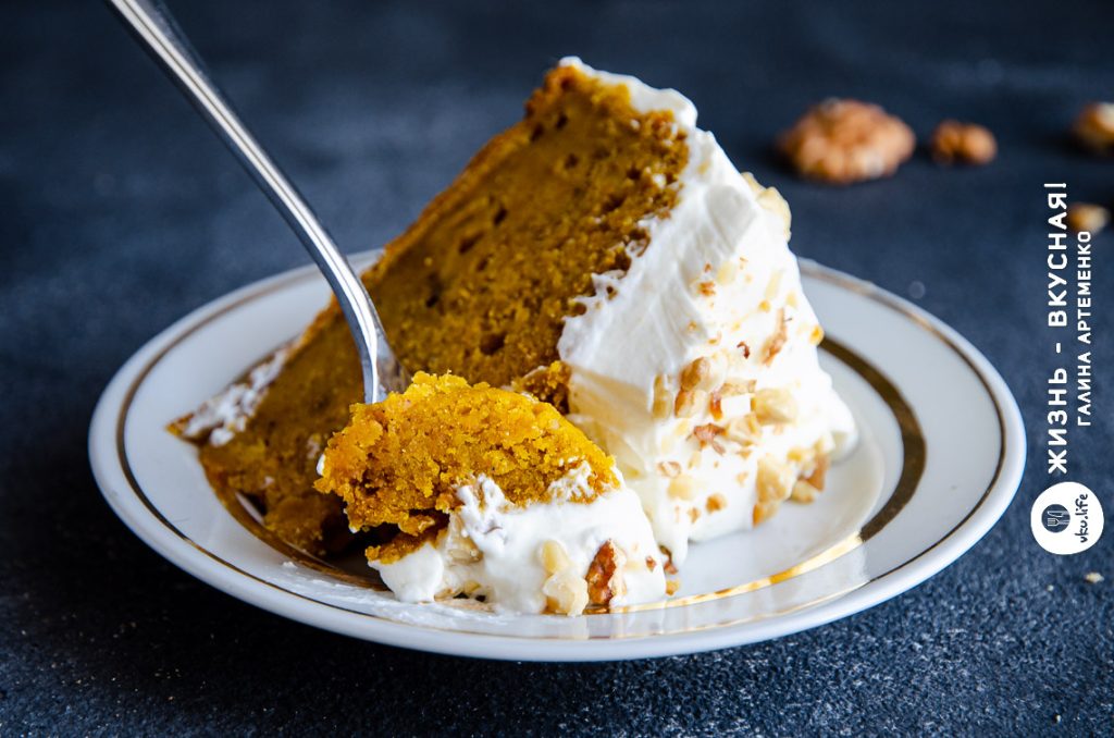 морковный пирог простой рецепт