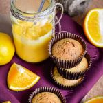 апельсиновые кексы с маком