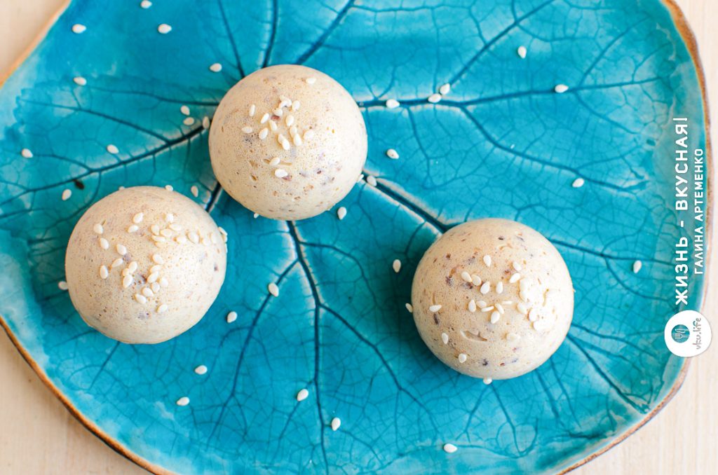 конфеты с кунжутом