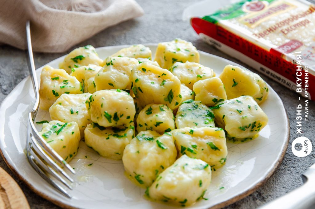 ньокки с сыром