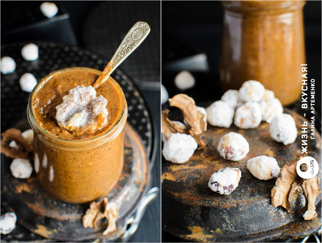 орехи в сахаре