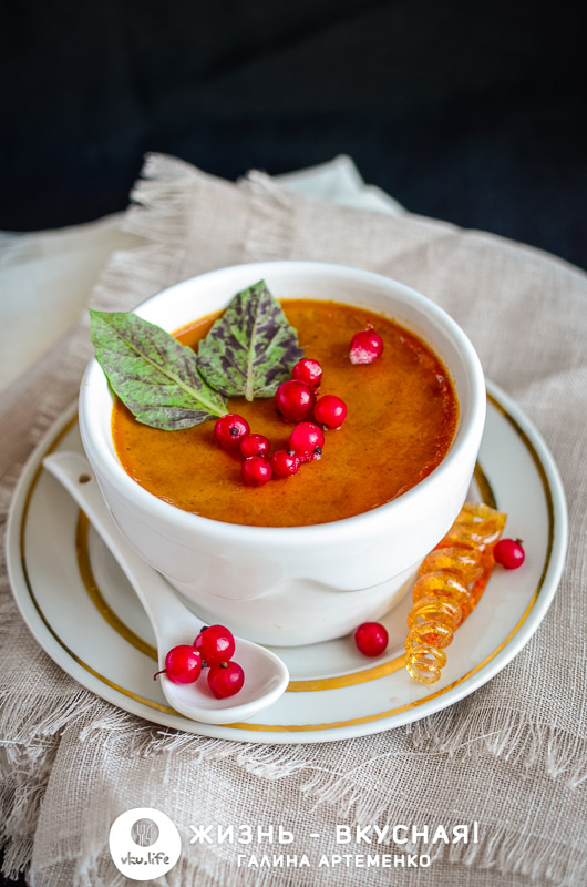 запеченный крем