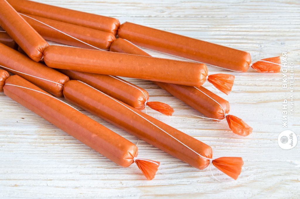 сосиски домашние