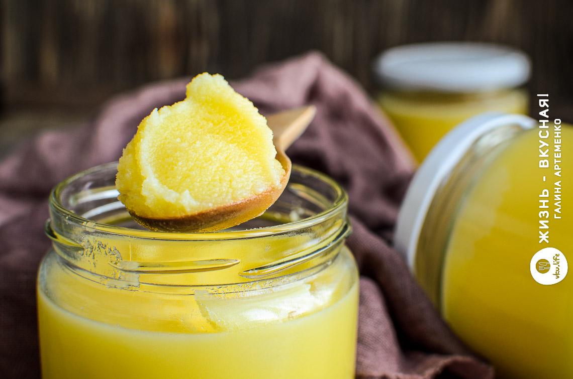 Топленое масло в домашних условиях (гхи)