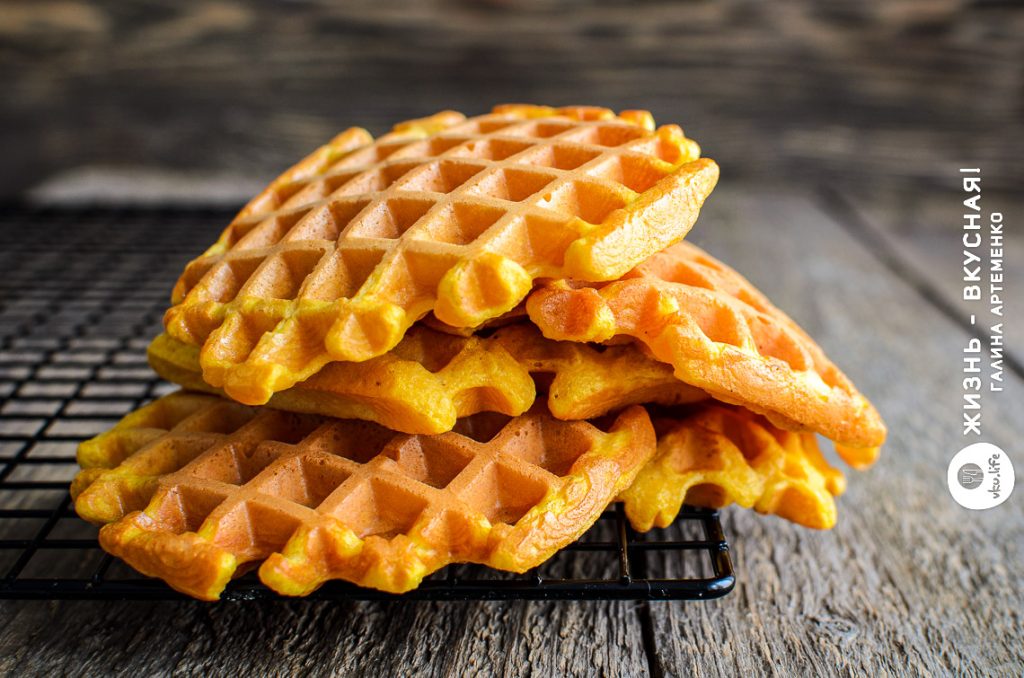 тыквенные вафли