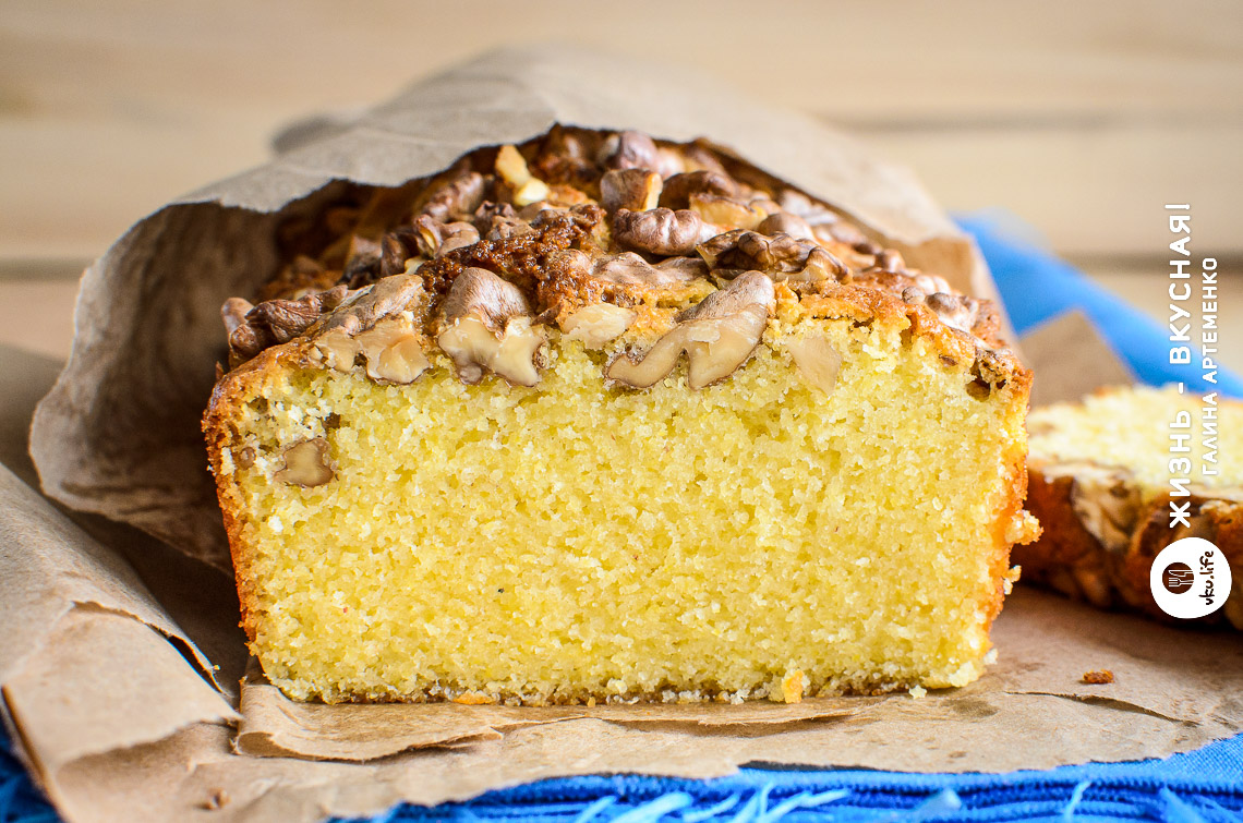 Кукурузный кекс от Sylvie Lenôtre