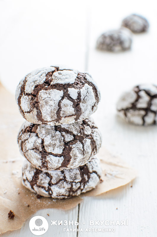 печенье с трещинками