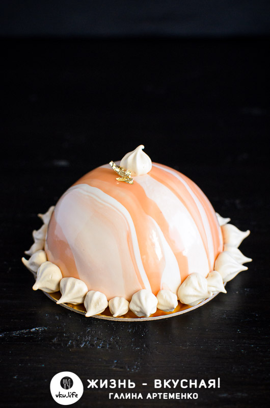 муссовый торт с черносливом