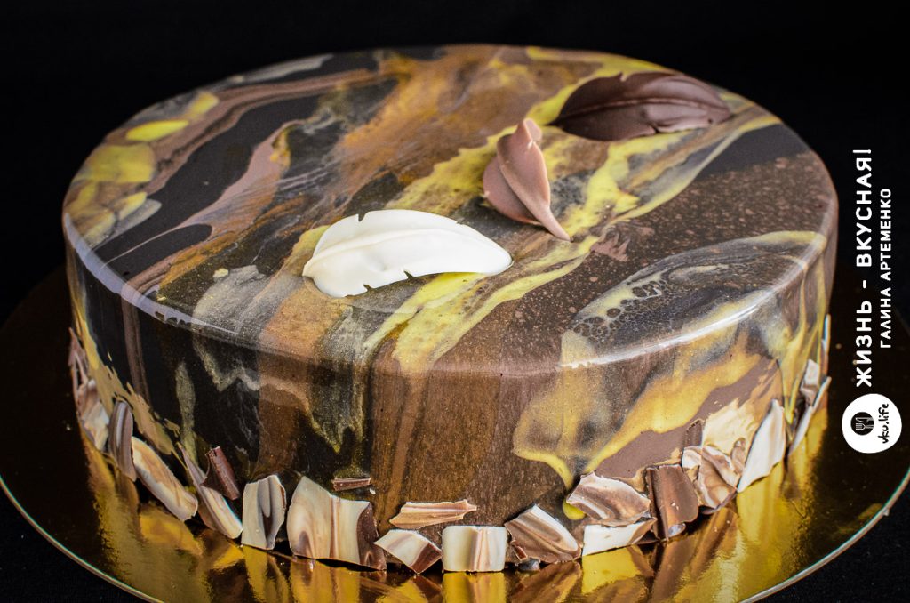 торт три шоколада пошагово