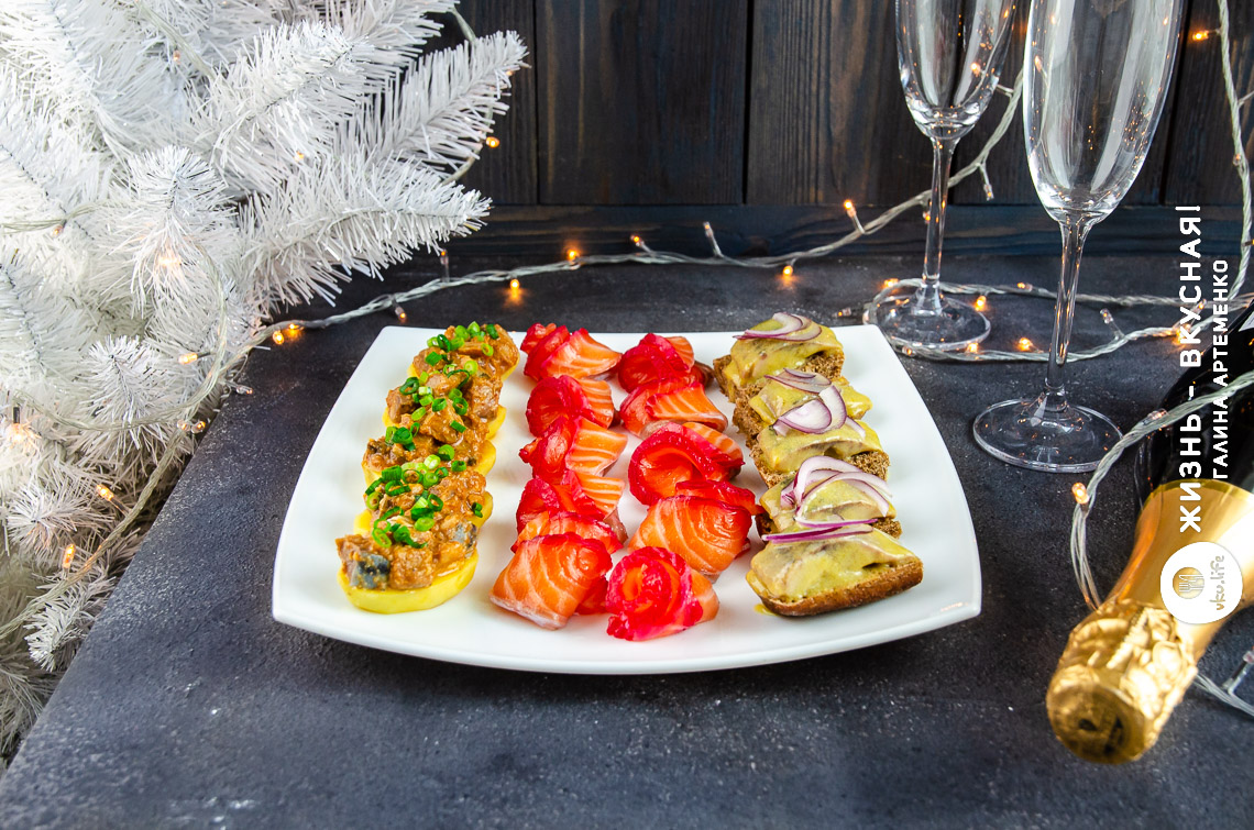 Закуски из рыбы: 3 рецепта на праздничный стол