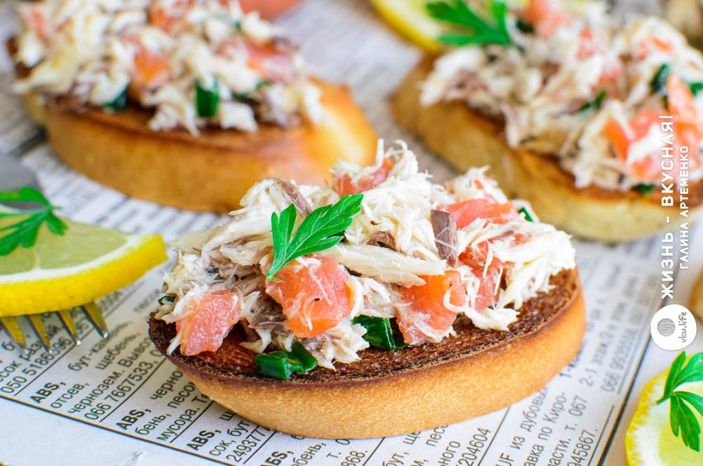 рийет из скумбрии