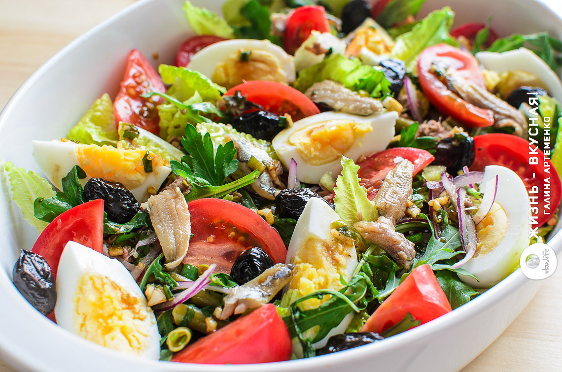 Вкусные салаты без майонеза: 3 рецепта