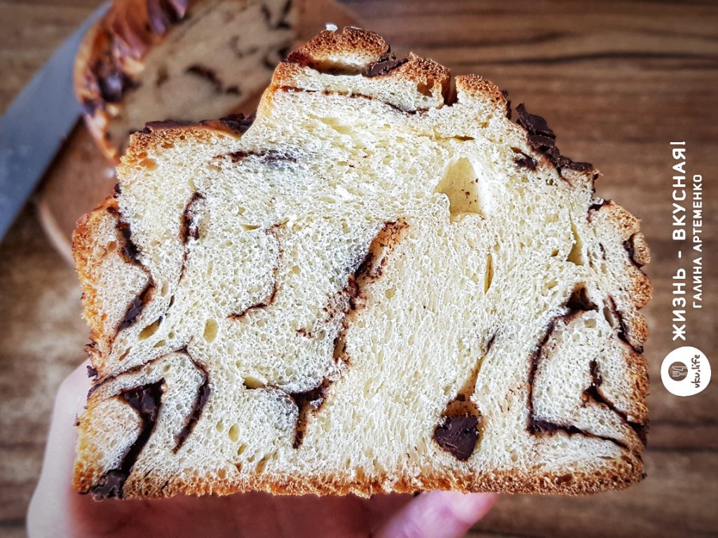 масло в тесте