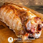 мясной рулет из свинины в духовке
