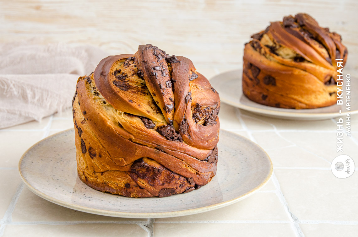 Знаменитый пасхальный кулич Краффин. У меня — с изюминкой!