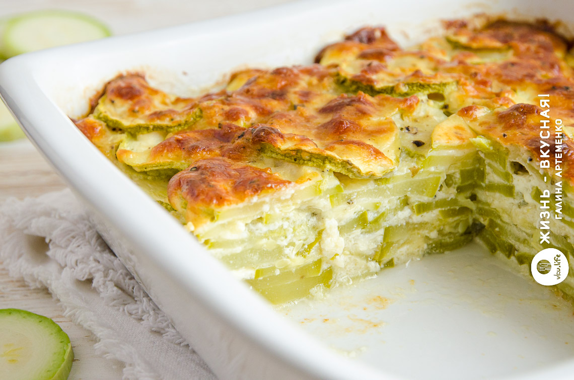 Как приготовить кабачки в духовке: нежный гратен