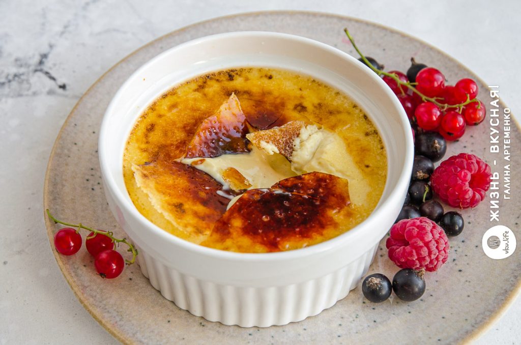 домашний крем брюле