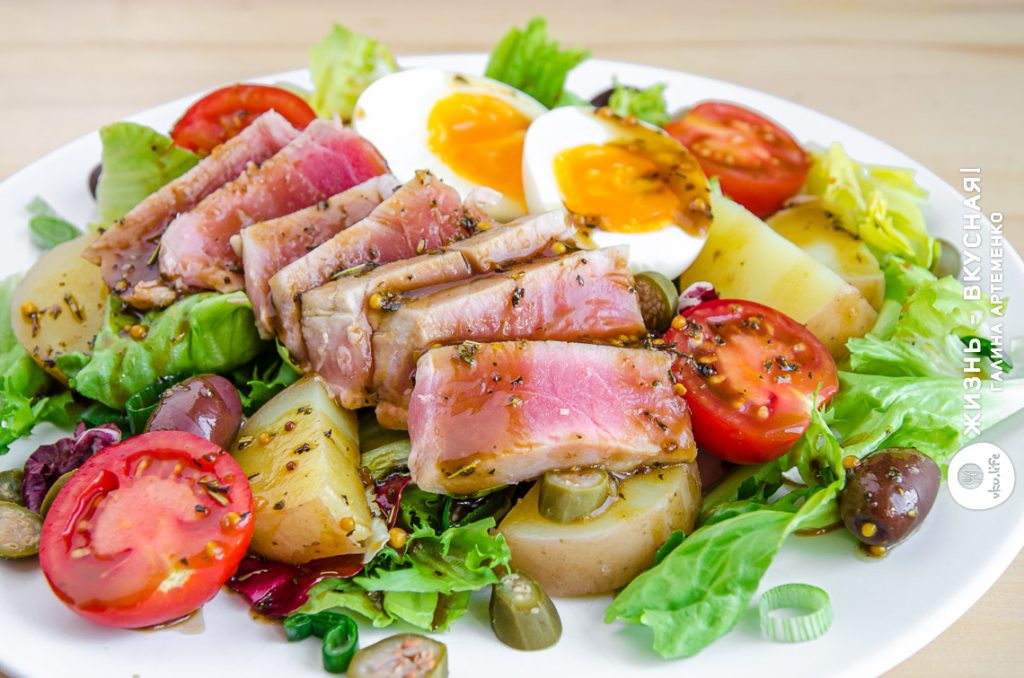 нисуаз с тунцом