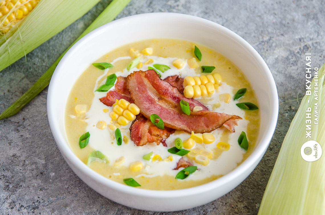 Суп с кукурузой Чаудер (Corn Chowder)