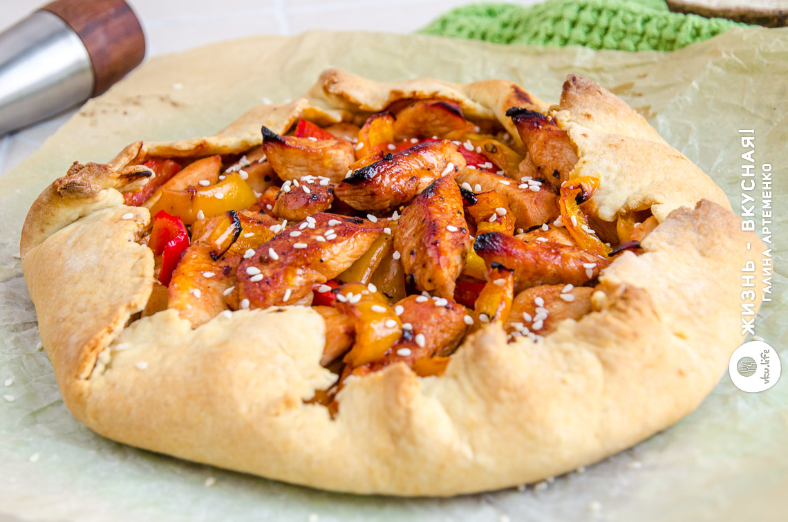 Галета «Курица с болгарским перцем»