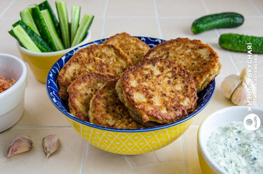 оладьи из баклажанов