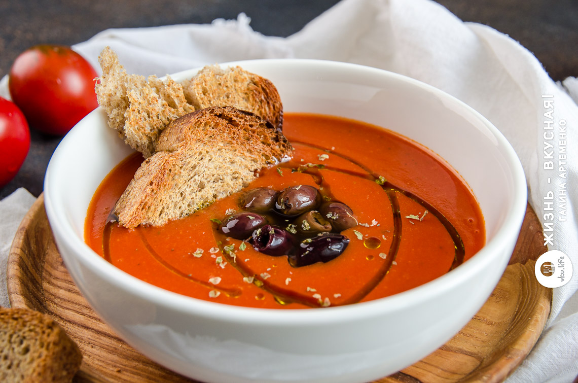 Томатный суп пюре: супер-крутой согревающий рецепт