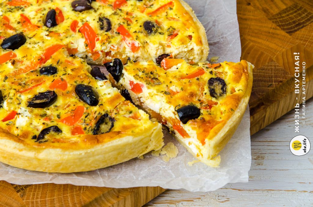 киш с сыром рецепт