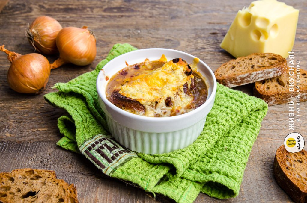 классический луковый суп